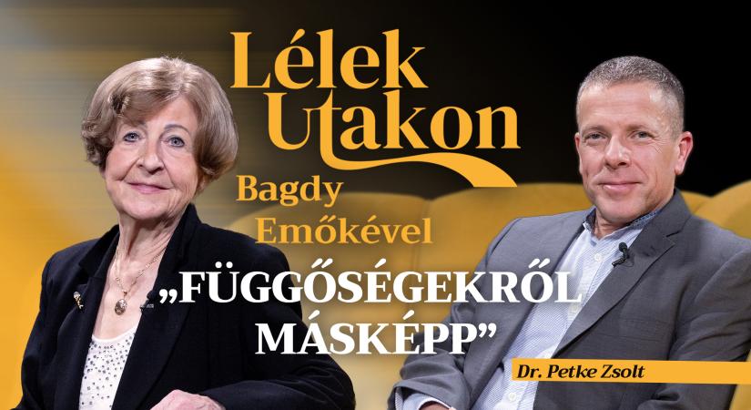 „Nincs leszokás, lemondás van” – Bagdy Emőke a függőség okáról és a gyógyulás útjáról beszélt a Lélekutakon-sorozatban
