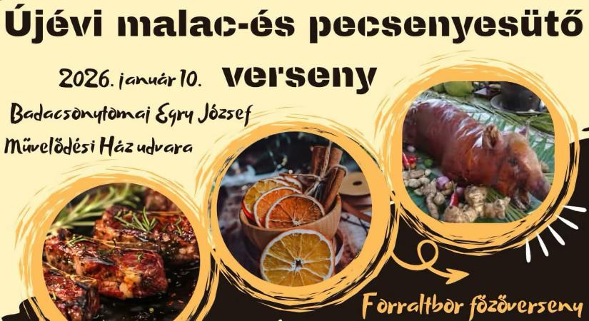 Újévi Malac- és Pecsenyesütő Verseny 2026 Badacsony