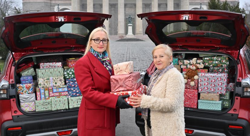 255 cipősdoboznyi szeretet – a Magyar Suzuki a partnereivel együtt segítette a rászoruló gyermekeket