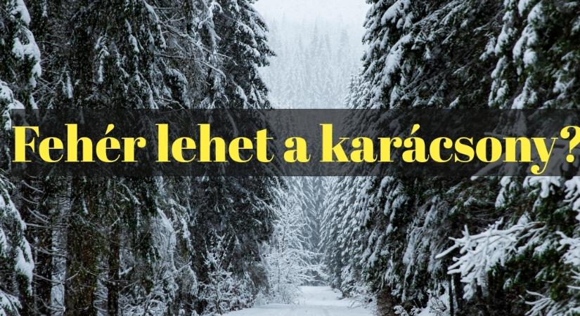 Van némi esély a fehér karácsonyra!