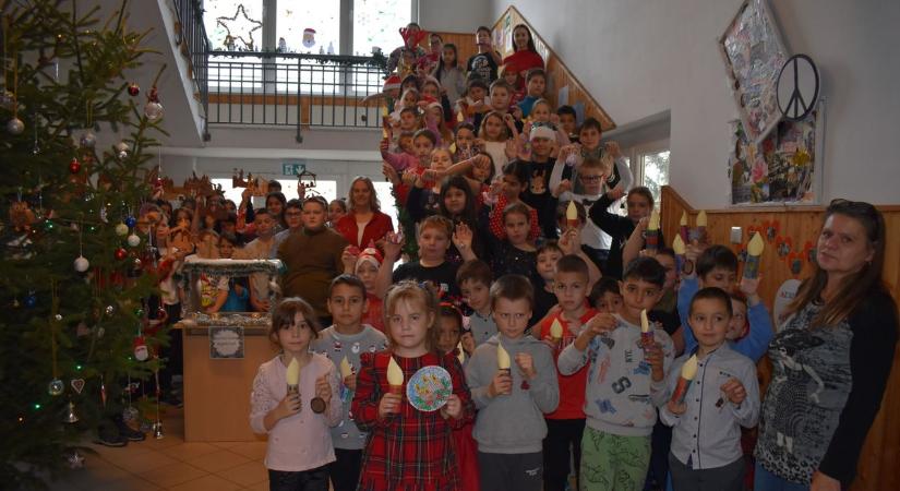 Adventi készülődés a Tüskevári Általános Iskolában