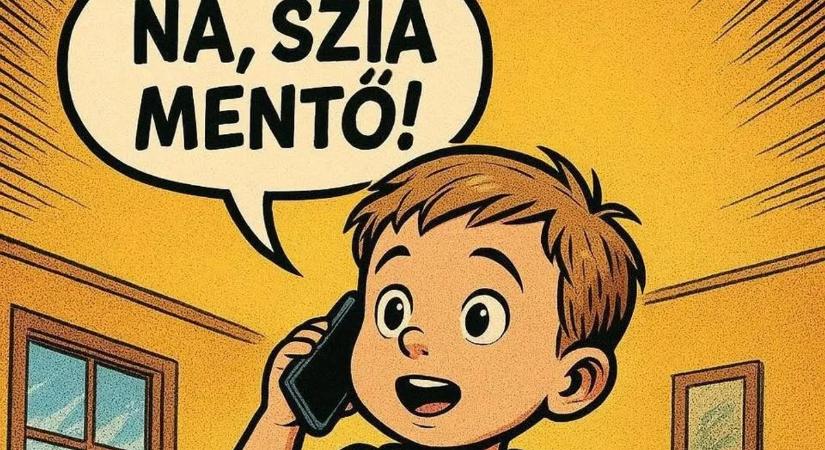 NA SZIA MENTŐ! Végre személyesen is találkozott a két hős