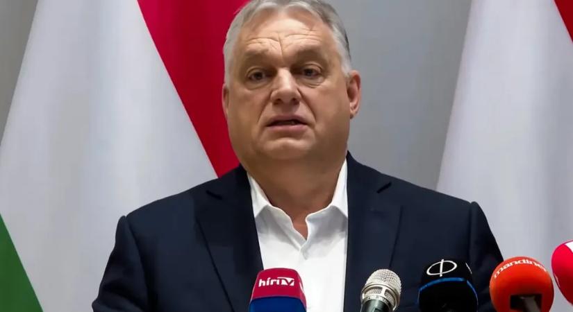 Videón, ahogy Orbán megkérdőjelezi, hogy ki támadott először az orosz-ukrán háborúban