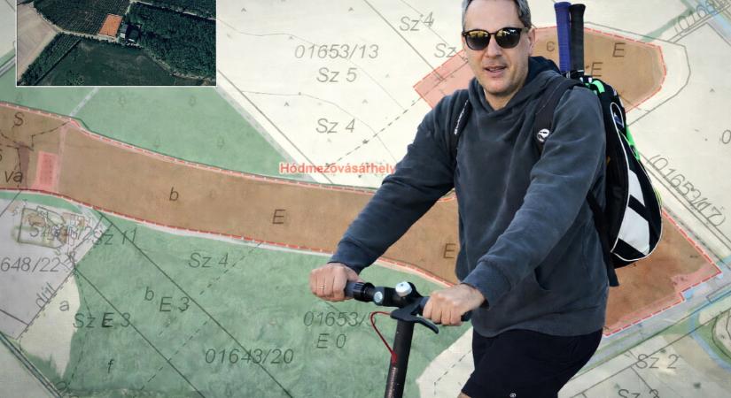 Teniszpálya „nőtt” az erdőbe Batidán, Lázár János birtokán