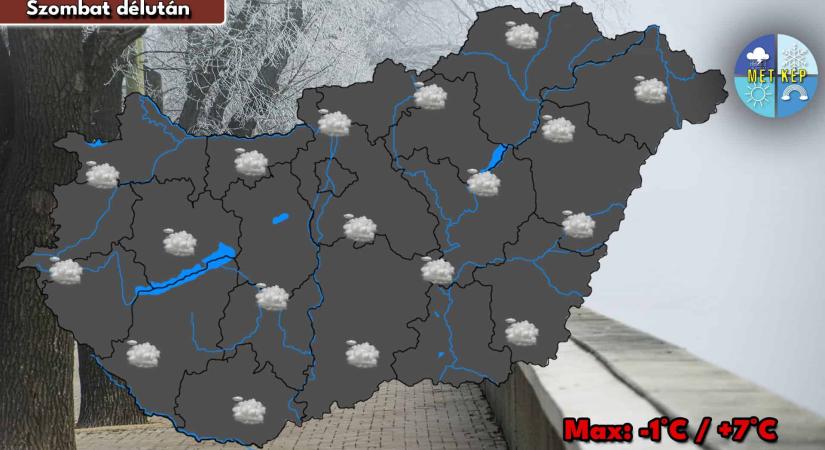 Szombaton már kisebb lesz az esély napsütésre