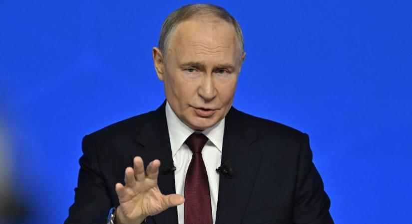 Putyin váratlanul megmutatta az új Oroszország-térképet: ez nem sok jót ígér Ukrajnának – fotón látszanak a határok