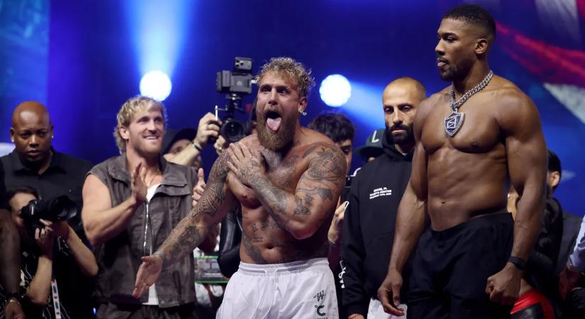Őrültként fogadnak az emberek Jake Paulra az év bokszmeccse előtt