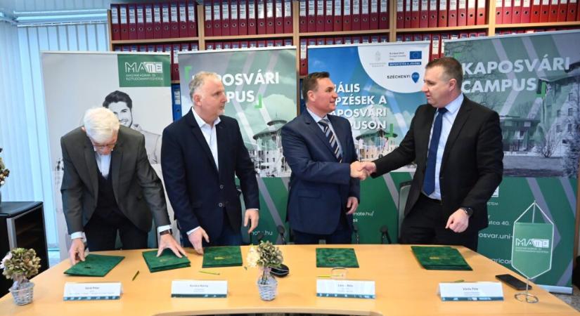 Együttműködési megállapodást kötött a MATE és a Lagroland