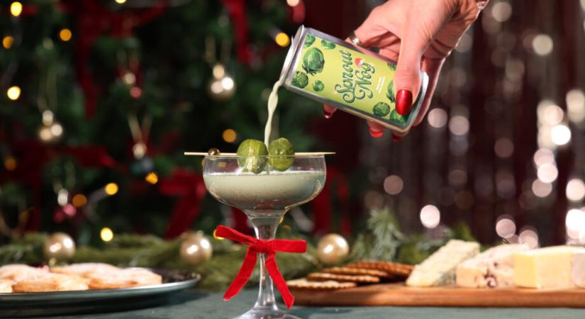A brit Aldi különleges karácsonyi újdonsága a kelbimbó ízű koktél
