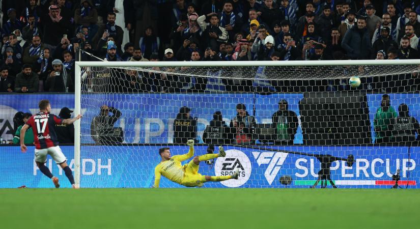 Dráma – Három tizenegyest is elrontott az Inter a Szuperkupa-elődöntőben