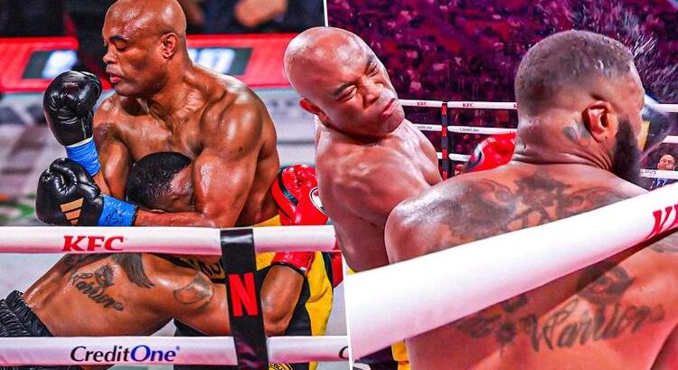 Anderson Silva 50 évesen is éles: TKO-zta Tyron Woodleyt!