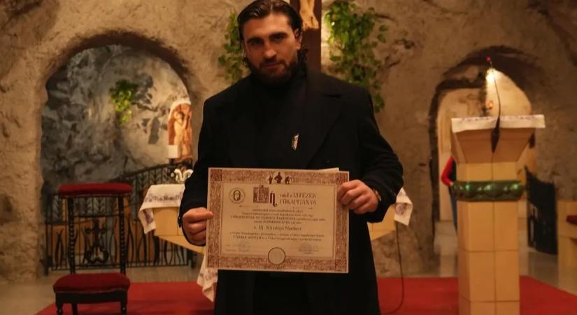 Növényi Norbert óriási megtiszteltetésben részesült – fotó