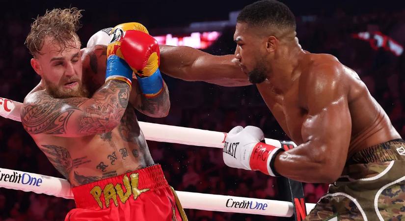 Így ütötte ki Anthony Joshua Jake Pault – videó