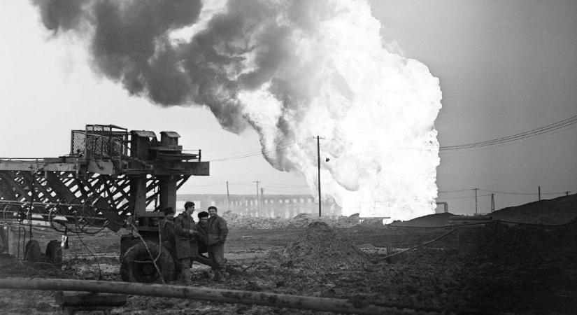 Lángba borult a vidék: így tombolt az algyői olajkút 57 évvel ezelőtt