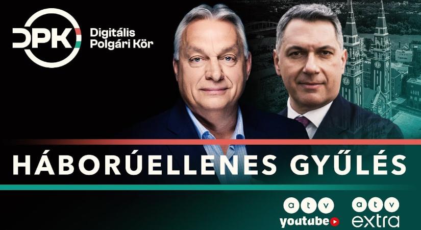 Orbán Viktor a Lázárinfó vendége – nézze itt élőben az eseményt