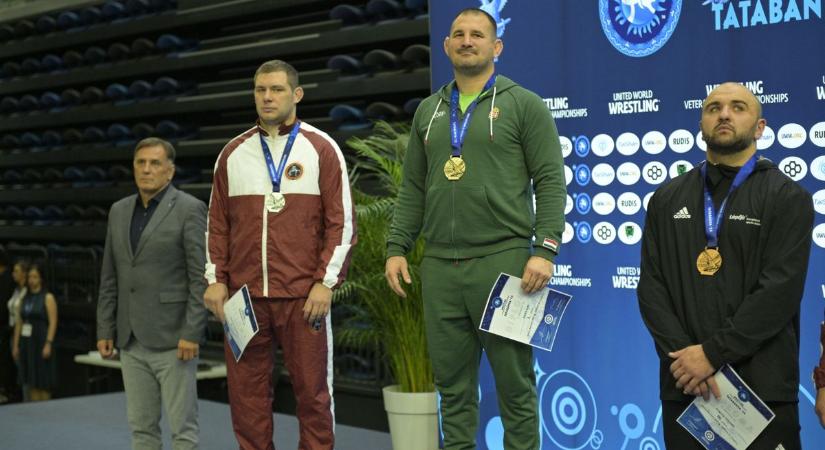 A kecskeméti Dajka Zsolt lett az év veterán birkózója