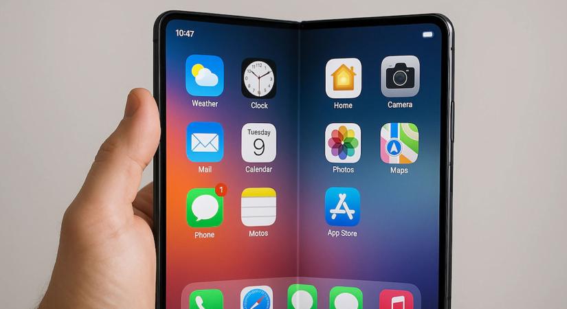 furcsa arányokkal érkezhet az iPhone Fold
