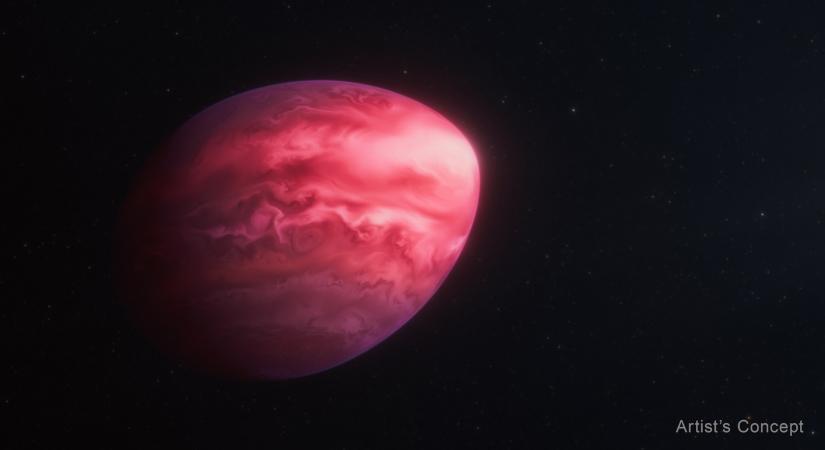 Egy citrom alak exobolygt talltak a James Webb rteleszkppal