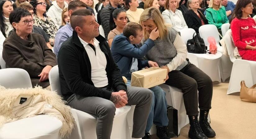 Rekordösszeg a dunaszerdahelyi jótékonysági rendezvényen: 6600 eurós adomány Olivérnek (FOTÓK)