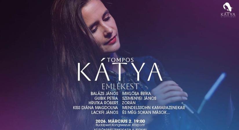 Másodszorra rendezik meg a Tompos Kátya emlékestet
