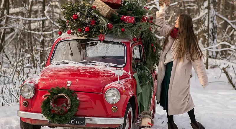 Hogyan szállítsuk a karácsonyfát?