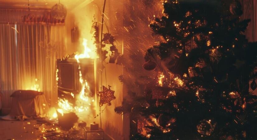 Tragédia a fa alatt: kiderült, miért gyullad ki ennyi magyar otthon december utolsó hetében