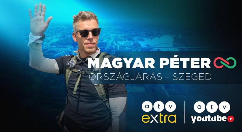 Magyar Péter beszédet mond, nézze itt élőben