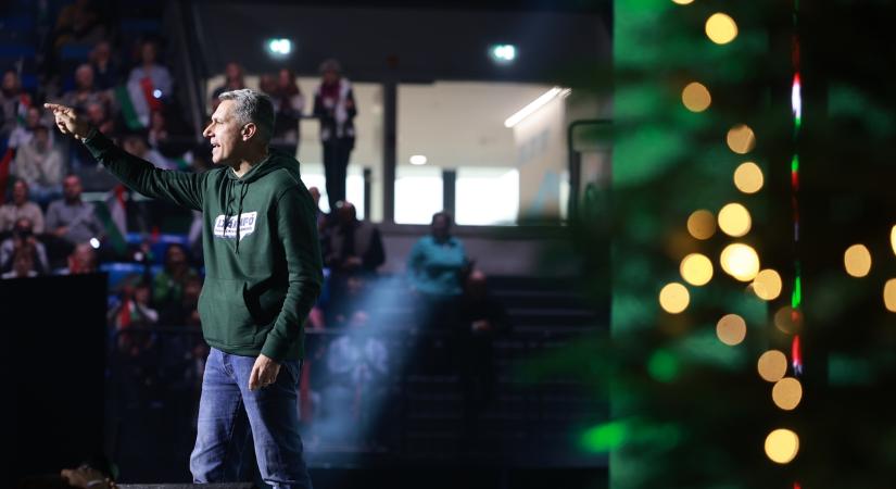 Orbán Viktor és Lázár János együtt tart Lázárinfót a szegedi Háborúellenes Gyűlésen