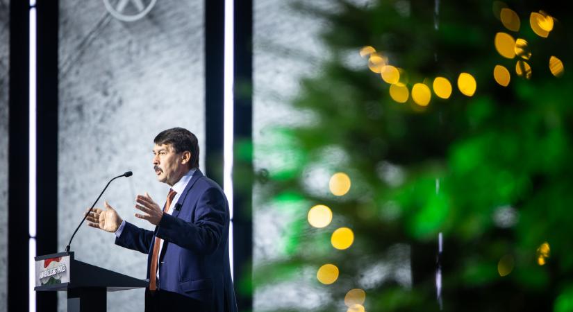 Áder János ezeket mondta a szegedi Háborúellenes Gyűlésen