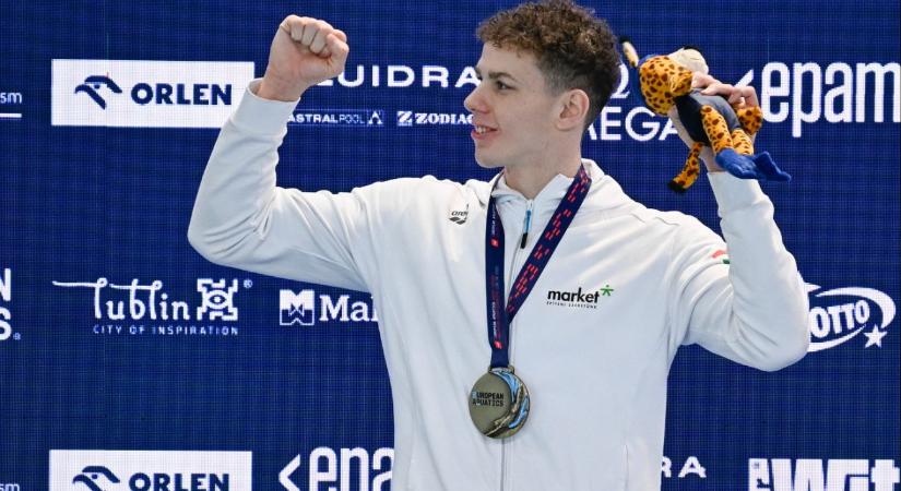 Sárkány Zalán: célom, hogy a nagymedencés versenyeken is olyan eredményeim legyenek, mint rövid pályán