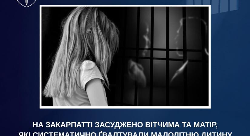 Kárpátalján elítélték azt a mostohát és anyát, akik rendszeresen megerőszakolták kiskorú gyermeküket