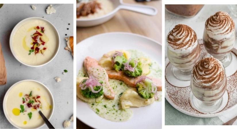 Háromfogásos karácsonyi menü lazaccal – elegáns és pénztárcabarát