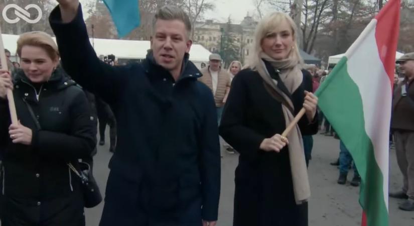 A „leszlovákozott” felvidéki Strompová Viktória is felszólalt Magyar Péter szegedi rendezvényén