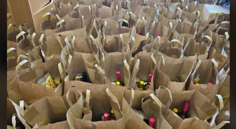 Bort osztott rászorulóknak a Cigány Nemzetiségi Önkormányzat – többen kiakadtak