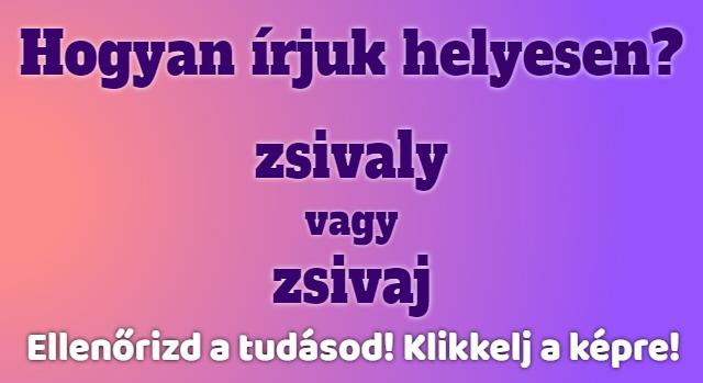 Napi helyesírás feladat: Te tudod, melyik a helyes? Ezt a szót sokan elvétik!