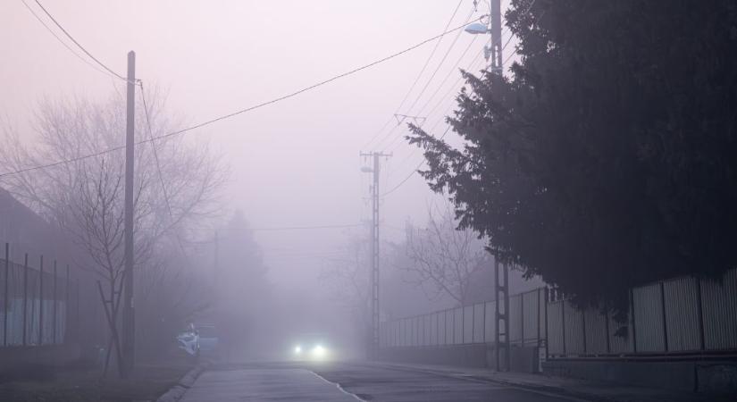 Marad a párás, borult idő a hétvégén