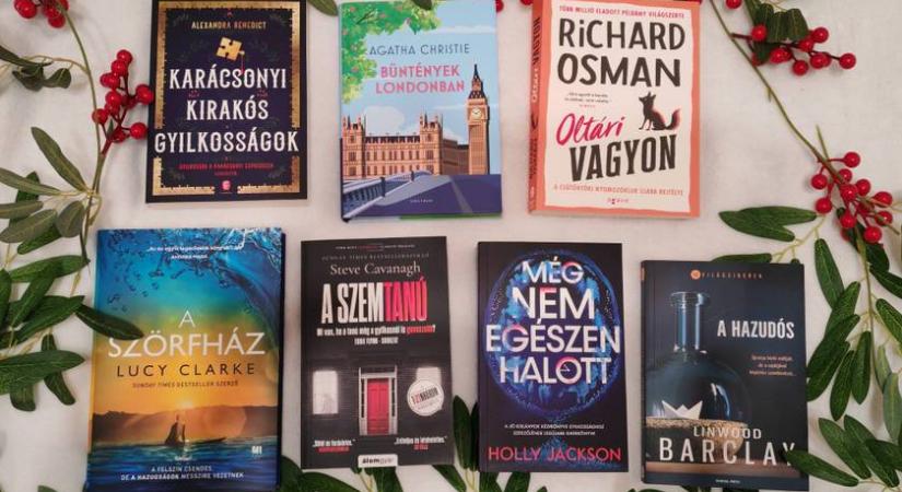 7 letehetetlen krimi a téli estékre: karácsonyra remek választás könyvimádóknak