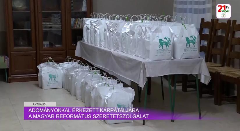 Aktuális (2025.12.20) - Adományokkal érkezett Kárpátaljára a Magyar Református Szeretetszolgálat (videó)