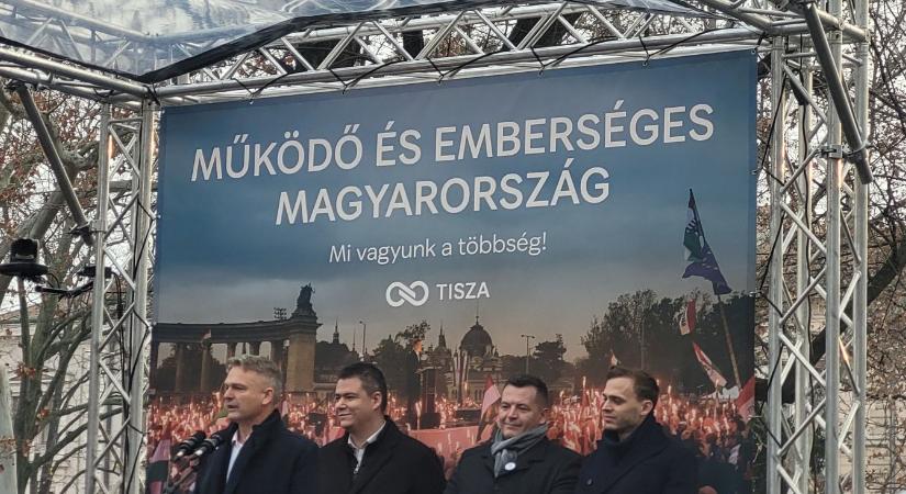 „Szeged rendszerváltást akar” – évzáró naggyűlést tartott a Tisza Párt Szegeden