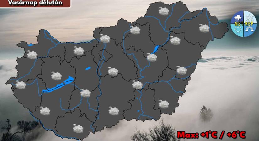Advent negyedik vasárnapján is marad a ködös, szürke idő