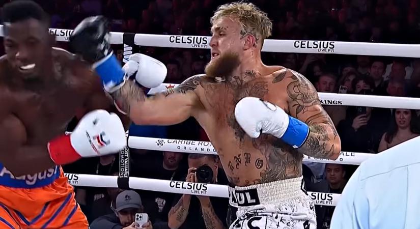 [VIDEÓ] Megsemmisítő kiütéssel szenvedett vereséget Jake Paul, a youtuberből lett bokszoló a legutóbbi meccsén