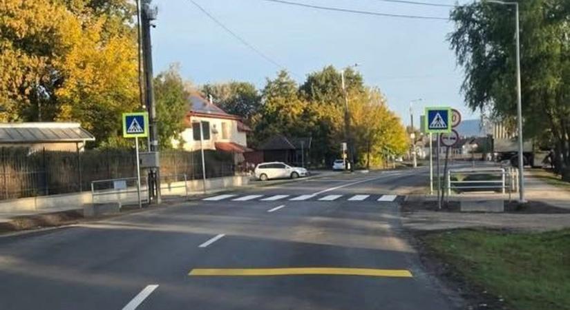 Jelentős közvilágítási fejlesztést nyert a falu