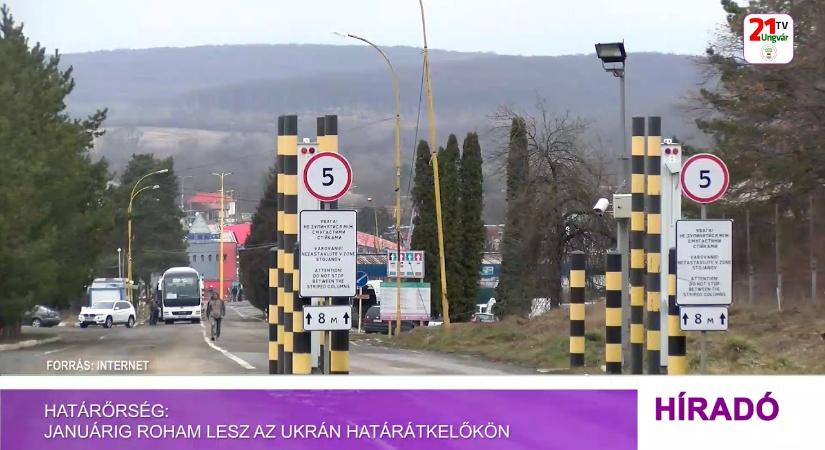 Határőrség: januárig roham lesz az ukrán határátkelőkön (videó)