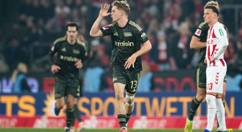 Bundesliga: Schäfer győztes gólt lőtt a 91. percben - videó