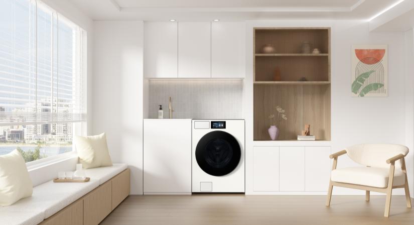 A Samsung mosógépei karbonlábnyom-csökkentési minősítést kaptak a DUCD előírása alapján