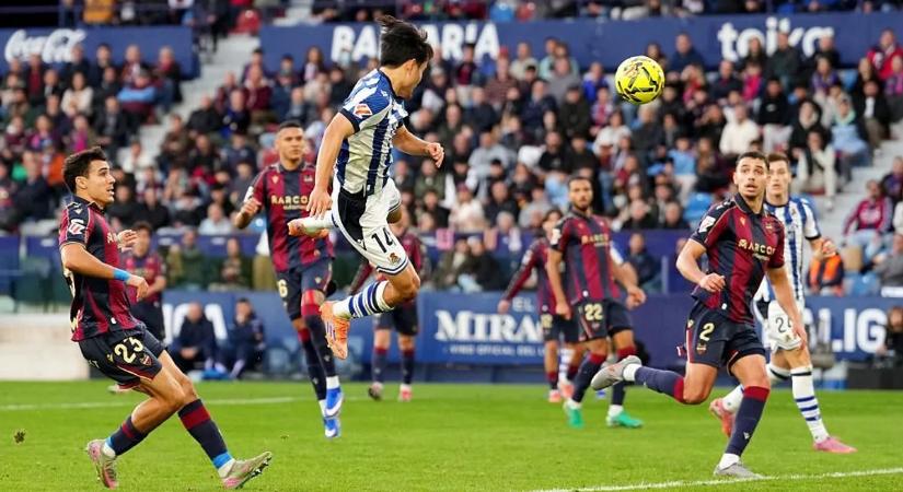 94. perces büntetővel bukta el a győzelmet a Real Sociedad