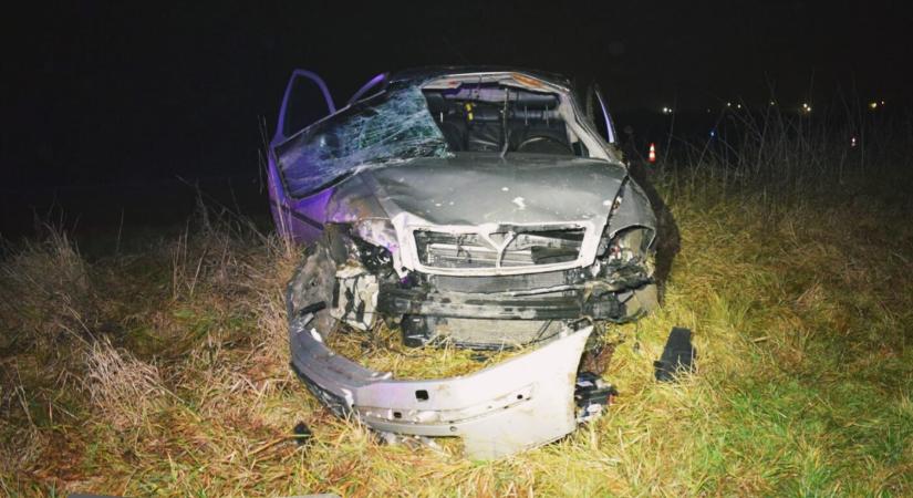 Mattrészeg férfi menekült a rendőrök elől Rimaszombatban, csúnya baleset lett az üldözés vége