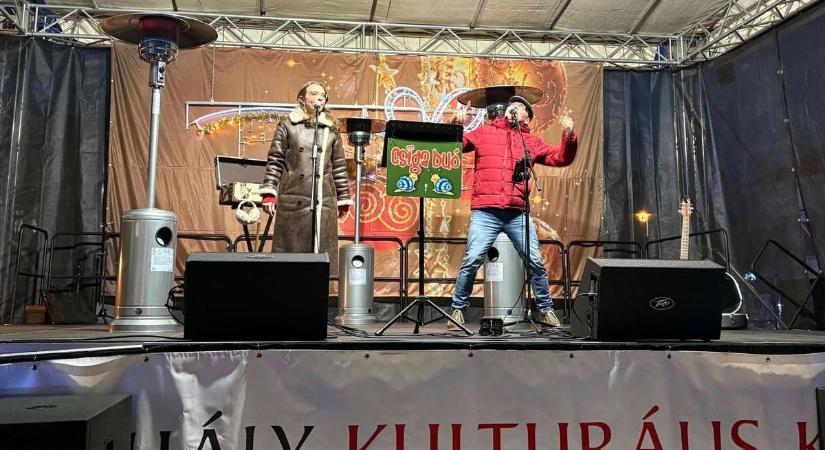 A Csiga Duó és Biga is fellépett