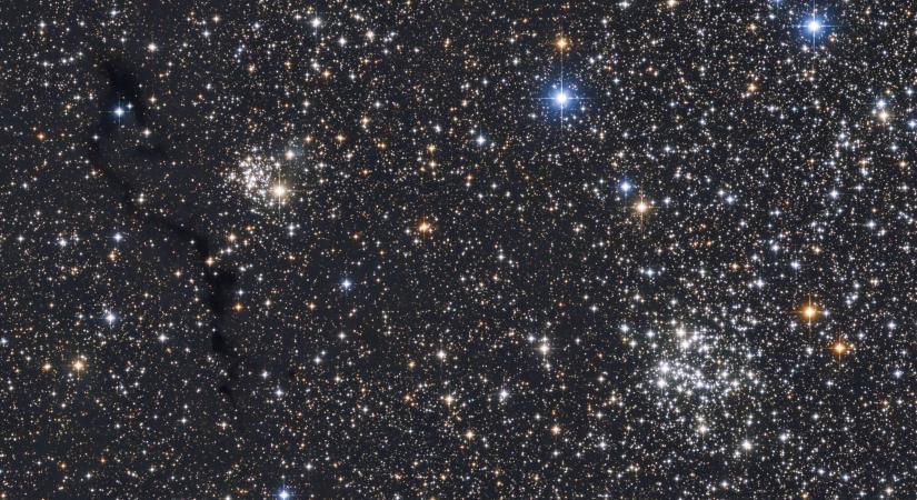 Nyílthalmazok a Cassiopeiában