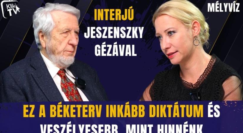 Mi áll a békediktátum mögött - Jeszenszky kemény elemzése a kiszivárgott tervről